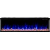 Kominek elektryczny LED ścienny UNIQUE 127 cm  AFLAMO