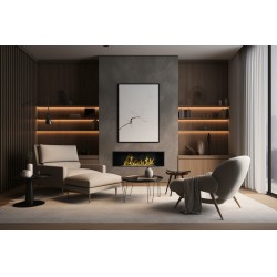 Biokominek Juno 54 cm ścienny i pod zabudowę AFLAMO