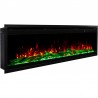 ROYAL PRO 100 cm, Kominek elektryczny ścienny i do zabudowy AFLAMO z dźwiękiem