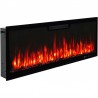 ELITE 213 cm Kominek elektryczny LED ścienny i do zabudowy AFLAMO + DŹWIĘK