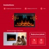 INFINITY Kominek elektryczny do zabudowy EmotionFlame